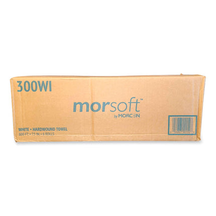 Morsoft Controlled Towels, I-Notch, 1-Ply, 7.5" x 800 ft, White, 6 Rolls/Carton