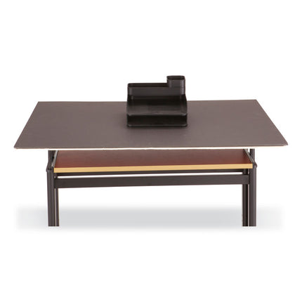 Plastic Stacking Desktop Sorter Set, 4 Sections, 10" x 12.25" x 6.25", Black