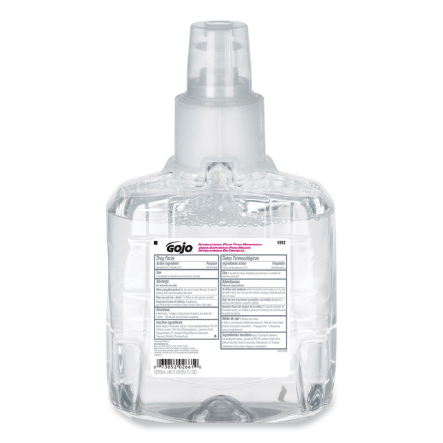 Antibacterial Foam Hand Wash Refill, For LTX-12 Dispenser, Plum Scent, 1,200 mL