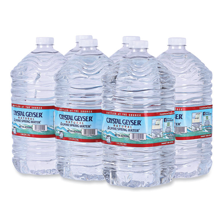 Alpine Spring Water, 1 Gal Bottle, 6/Carton