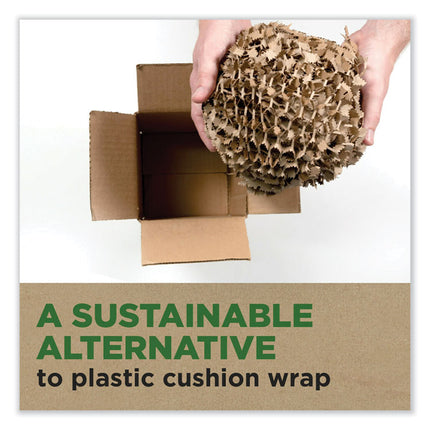 Cushion Lock Protective Wrap, 12" x 30 ft, Brown