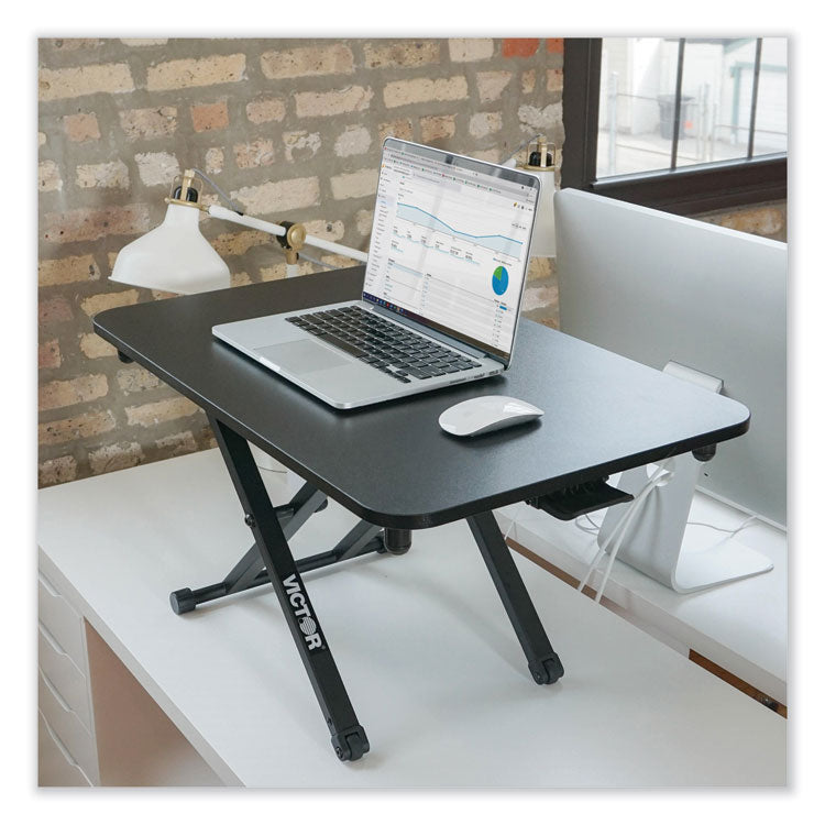 Height Adjustable Laptop Standing Desk, 28.8 x 18.5 x 2.6 to 16, Black