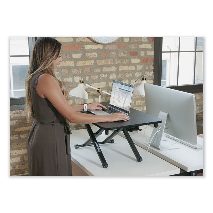 Height Adjustable Laptop Standing Desk, 28.8 x 18.5 x 2.6 to 16, Black