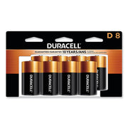 CopperTop Alkaline D Batteries, Peggable Retail Pack, 8/Pack
