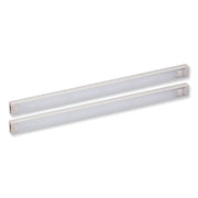 led under cabinet lighting kit with magnetic option two-bar kit, 0.78w x 0.39h
