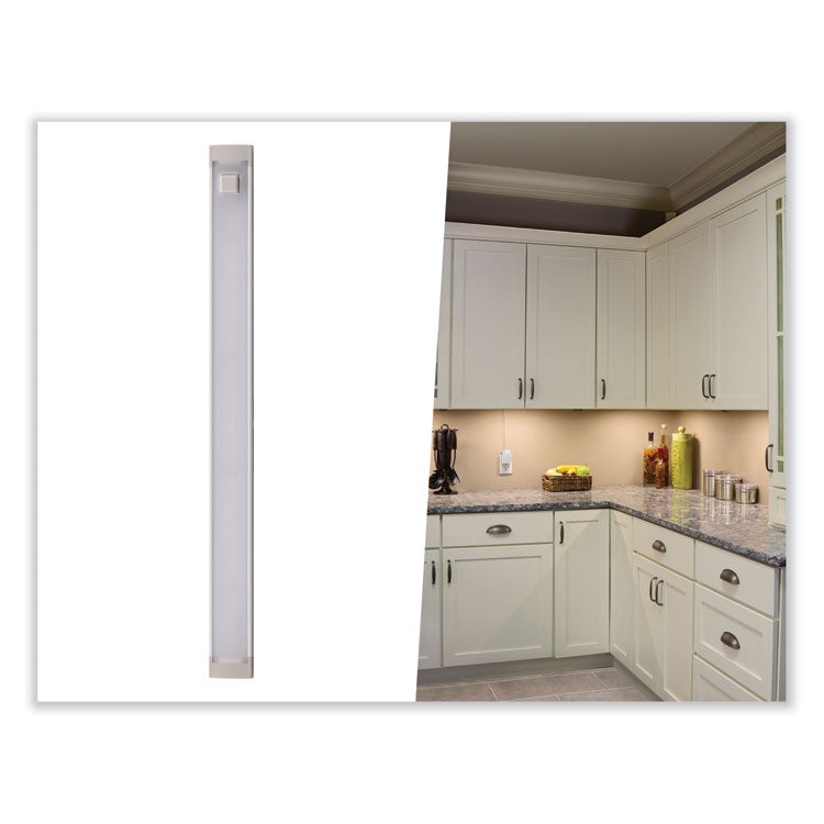 led dimmable under counter lighting with motion sensor and magnetic option one-bar kit, 0.78w x 0.39h, 9" length