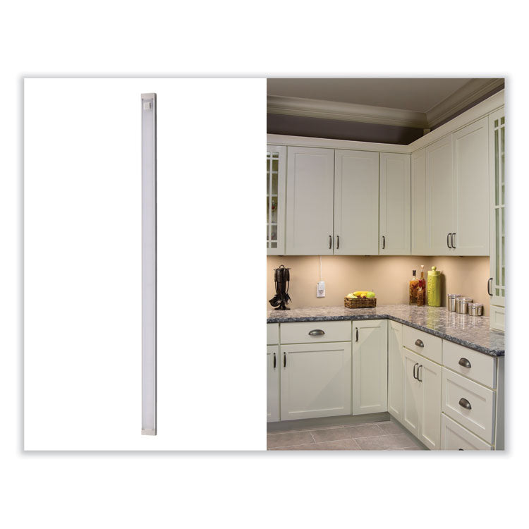 led dimmable under counter lighting with motion sensor and magnetic option one-bar kit, 0.78w x 0.39h, 18" length