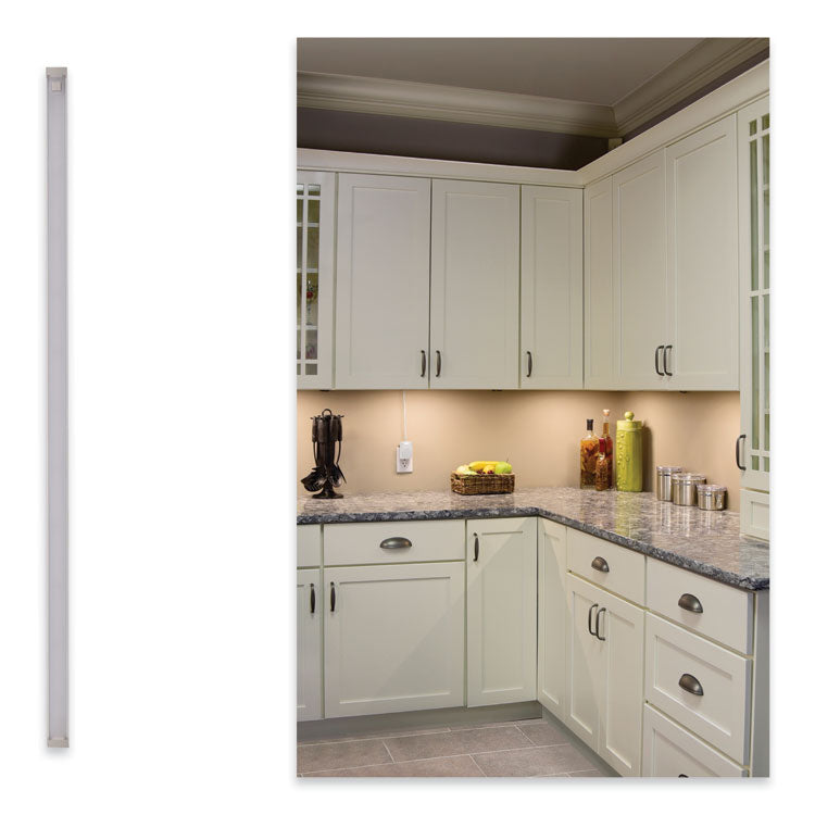 led under counter lighting with motion sensor and magnetic option 24-inch one-bar kit, 0.78w x 0.39h