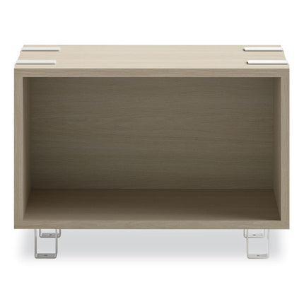 Ready Home Office Large Stackable Storage, 1-Shelf, 24w x 12d x 17.25h, Beige/White