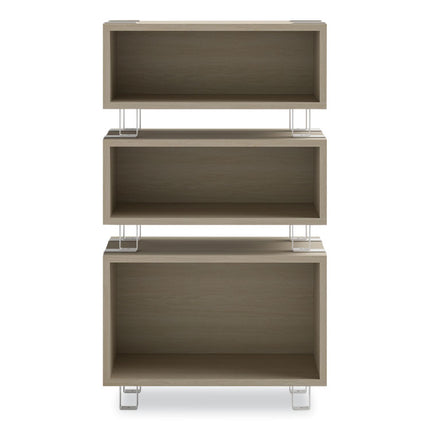Ready Home Office Large Stackable Storage, 1-Shelf, 24w x 12d x 17.25h, Beige/White