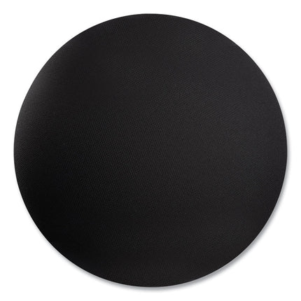 6800 Series Height Adjustable Fabric Seat Swivel Stool, Supports Up to 300 lb, 18" to 25" Seat Height, Black Seat/Gray Base