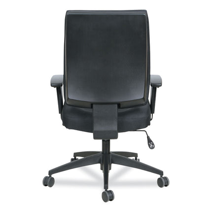 Alera Wrigley Series High Performance Mid-Back Synchro-Tilt Task Chair, Supports 275 Lb, 17.91" To 21.88" Seat Height, Black