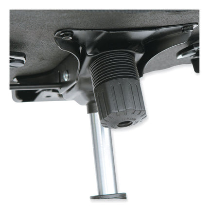 Alera Wrigley Series High Performance Mid-Back Synchro-Tilt Task Chair, Supports 275 Lb, 17.91" To 21.88" Seat Height, Black