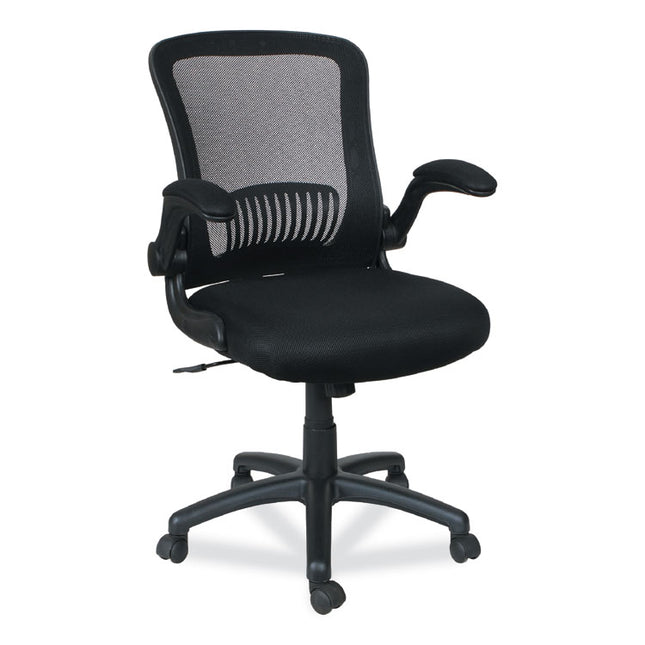 Alera Eb-E Series Swivel/tilt Mid-Back Mesh Chair, Supports Up To 275 Lb, 18.11" To 22.04" Seat Height, Black