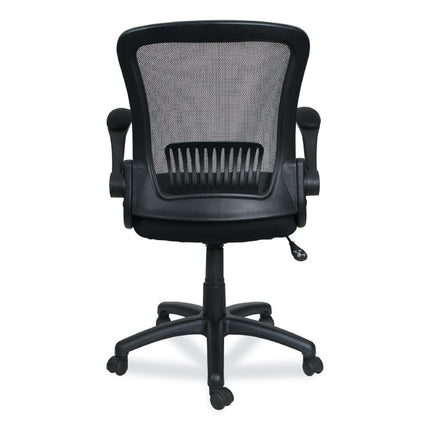 Alera Eb-E Series Swivel/tilt Mid-Back Mesh Chair, Supports Up To 275 Lb, 18.11" To 22.04" Seat Height, Black