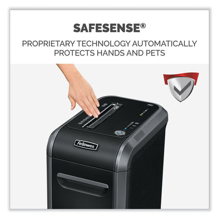 Powershred 99ci 100% Jam Proof Cross-Cut Shredder, 18 Manual Sheet Capacity