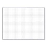 Non-Magnetic Whiteboard with Aluminum Frame, 36" x 23.81", White Surface, Satin Aluminum Frame