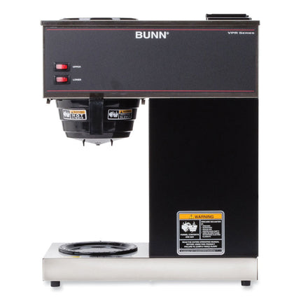 VPR 12-Cup Commercial Pourover Coffee Brewer, Gray/Stainless Steel