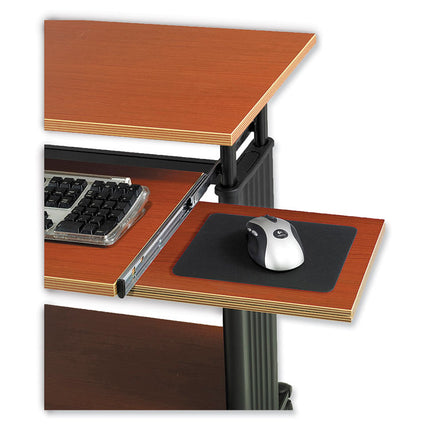 Muv Standing Desk, 29.5" x 22" x 45", Cherry