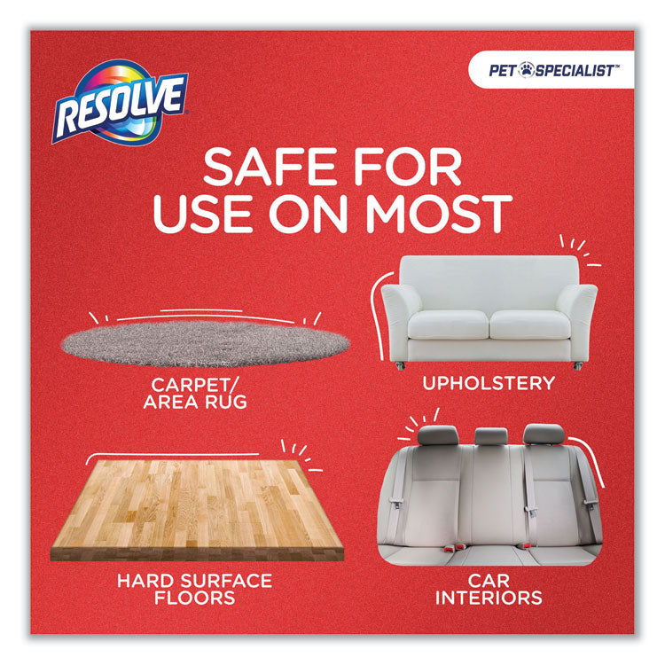 Pet Specialist Stain and Odor Remover, Citrus, 32 oz Trigger Spray Bottle, 12/Carton