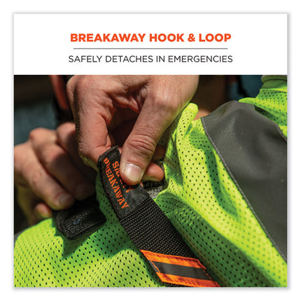 Squids 3137 Padded Barcode Scanner Lanyard Sling, 49" to 60" Long, Black