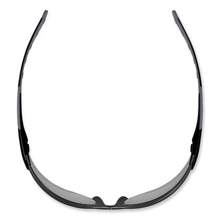 Skullerz Saga Frameless Safety Glasses, Black Nylon Impact Frame, Anti-Fog Indoor/Outdoor Polycarbonate Lens