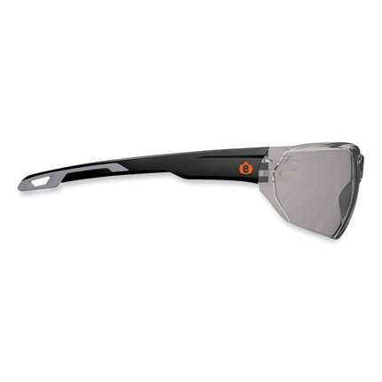 Skullerz Vali Frameless Safety Glasses, Black Nylon Impact Frame, Anti-Fog Indoor/Outdoor Polycarbonate Lens