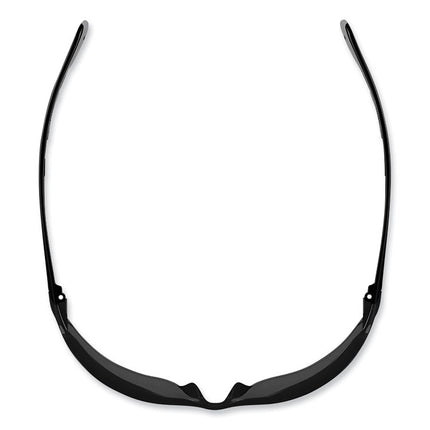 Skullerz Vali Frameless Safety Glasses, Matte Black Nylon Impact Frame, Smoke Polycarbonate Lens