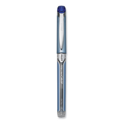 Precise Grip Rollerball Pen, Stick, Extra-Fine 0.5 mm, Blue Ink, Blue Barrel