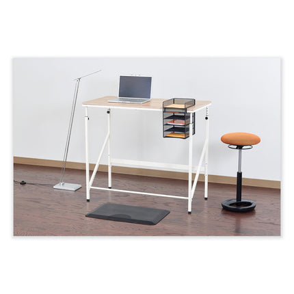 Onyx Horizontal Hanging Storage, 5 Sections, Letter Size Files, 10.25" x 12.4" x 14.4", Black