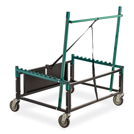 Table Assist Dolly, 1,000 lb Capacity, 38 x 30 x 44.5, Black/Green