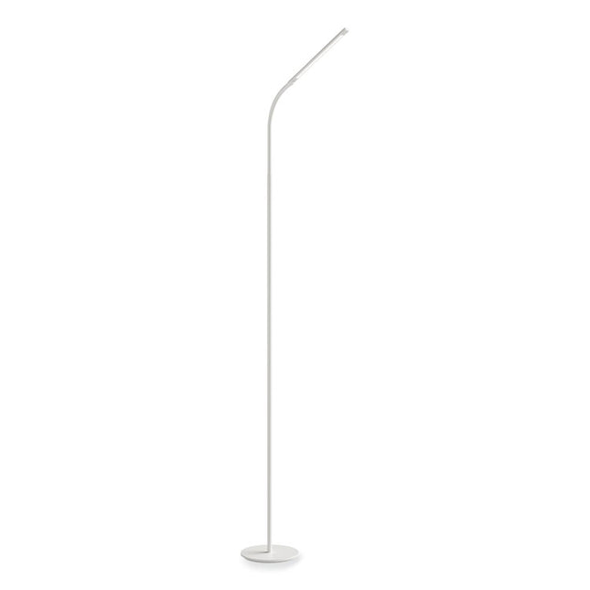 Resi LED Floor Lamp, Gooseneck, 60" Tall, White