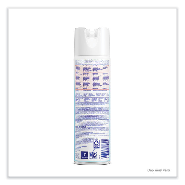 Disinfectant Spray, Crisp Linen, 19 Oz Aerosol Spray
