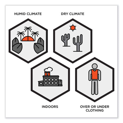 Chill-Its 6225 Premium FR Phase Change Cooling Vest, Modacrylic Cotton, Large/X-Large, Orange