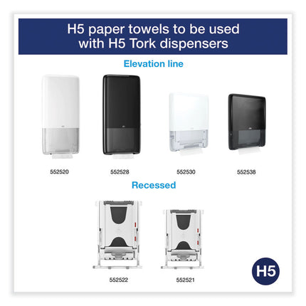 PeakServe Continuous Hand Towel, 1-Ply, 7.91 x 8.85, White, 410 Wipes/Pack, 12 Packs/Carton