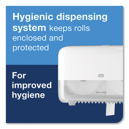 Elevation Coreless High Capacity Bath Tissue Dispenser, 14.17 x 5.08 x 8.23, Black