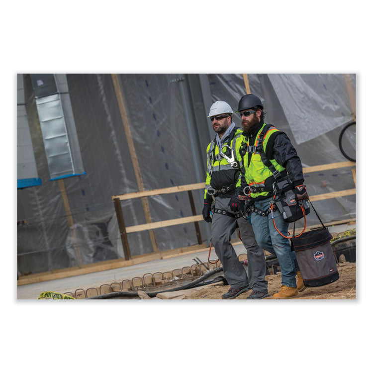 Arsenal 5930 Web Handle Canvas Hoist Bucket, 150 lb, Gray