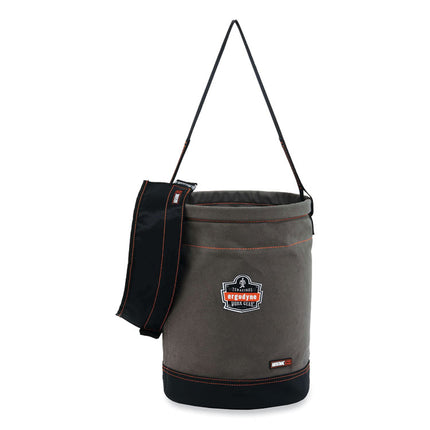 Arsenal 5930T Web Handle Canvas Hoist Bucket and Top, 150 lb, Gray