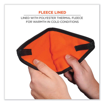 N-Ferno 6870 2-Layer Thermal Mouthpiece, Fleece/Cotton, Black, One Size Fits Most