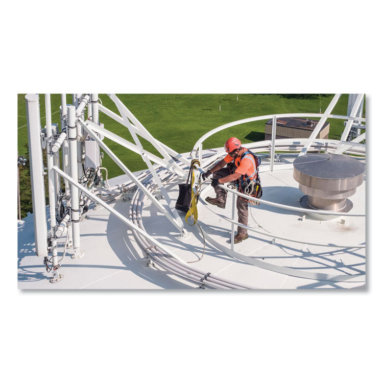 Arsenal 5970 Swiveling Hook Nylon Hoist Bucket, 100 lb, Black