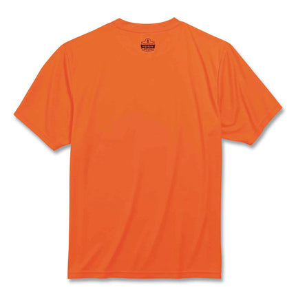 GloWear 8089 Non-Certified Hi-Vis T-Shirt, Polyester, 5X-Large, Orange
