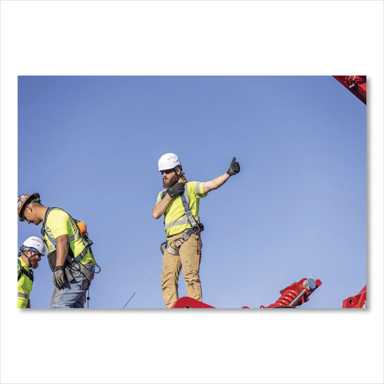 GloWear 8289 Class 2 Hi-Vis T-Shirt, Polyester, Lime, 5X-Large