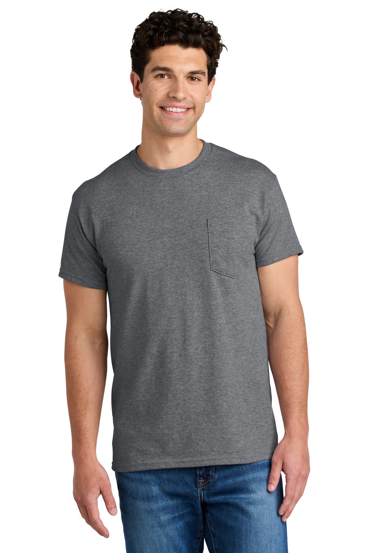 Gildan® - DryBlend® 50 Cotton/50 Poly Pocket T-Shirt 8300