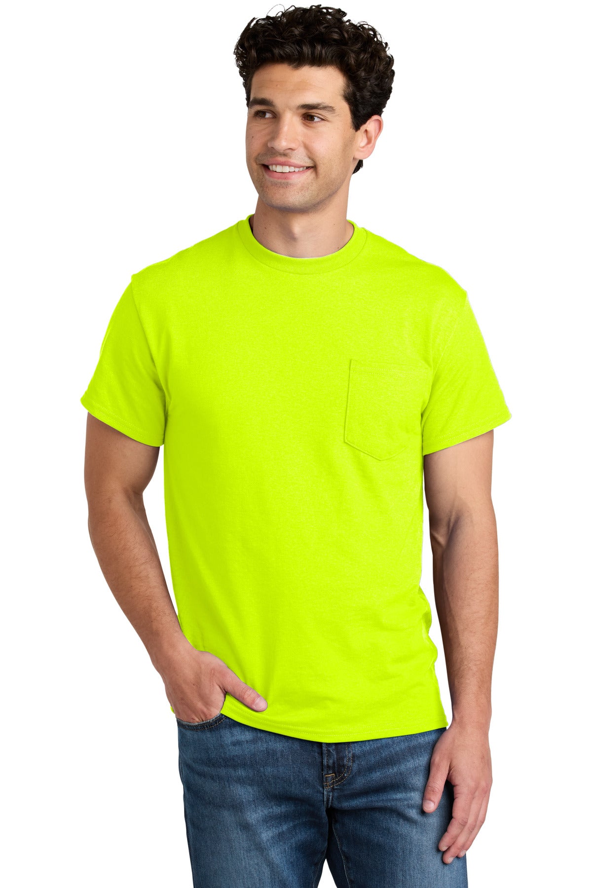 Gildan® - DryBlend® 50 Cotton/50 Poly Pocket T-Shirt 8300