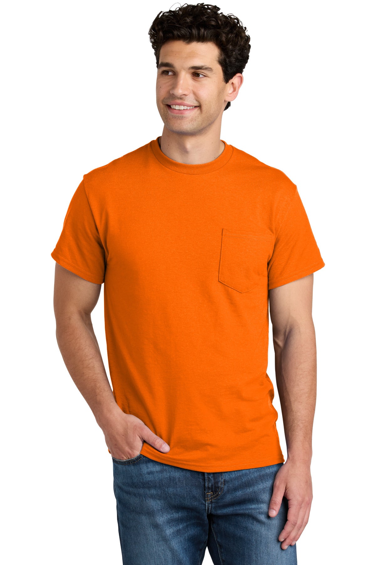 Gildan® - DryBlend® 50 Cotton/50 Poly Pocket T-Shirt 8300
