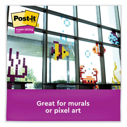 Self-Stick Notes, 3" x 3", Saffron Red, 90 Sheets/Pad, 5 Pads/Pack