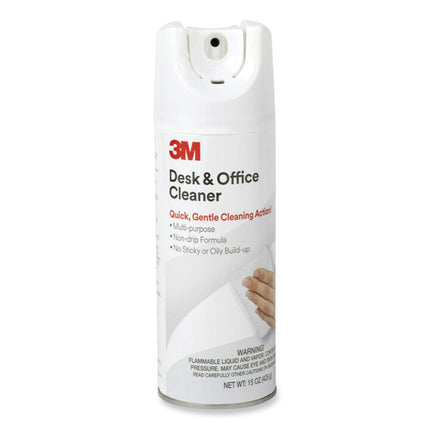 Desk And Office Spray Cleaner, 15 Oz Aerosol Spray