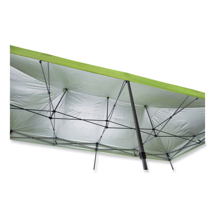 Shax 6015C Replacement Pop-Up Tent Canopy for 6015, 10 ft x 20 ft, Polyester, Lime