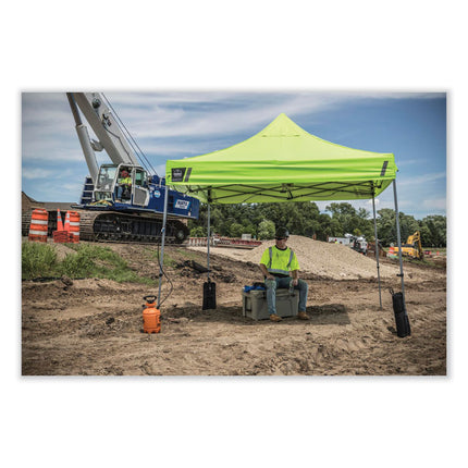 Shax 6000C Replacement Pop-Up Tent Canopy for 6000, 10 ft x 10 ft, Polyester, Lime