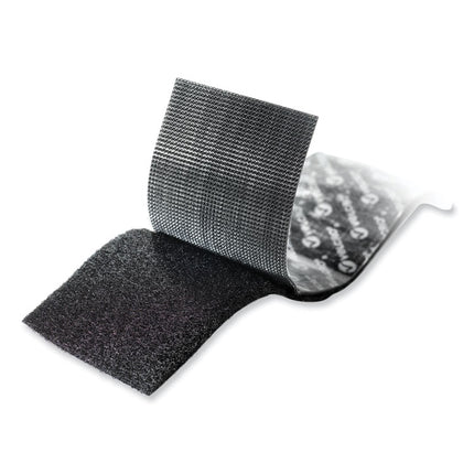 Industrial Strength Heavy-Duty Fasteners, 2" X 25 Ft, Black